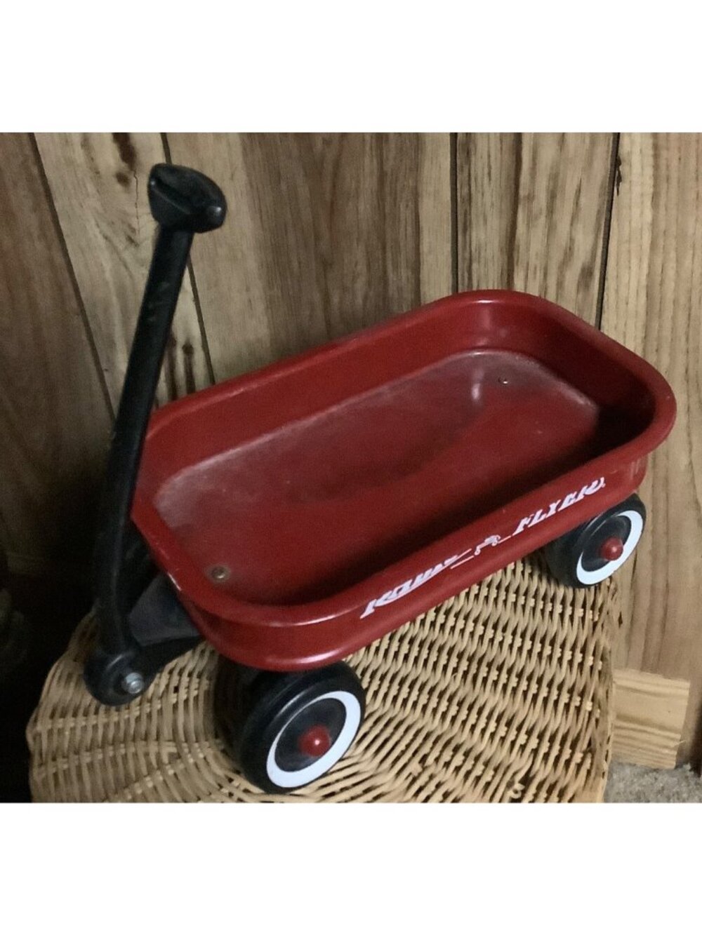 Vintage 1970’s Miniature Radio Flyer Red Wagon with Classic Style